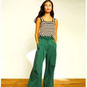 New, with tags and still on Veronica Beard Hanger…Maliyah wide leg pant